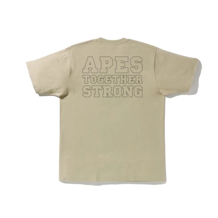 Little Ape Man alphabet Print Short sleeve 3 colors