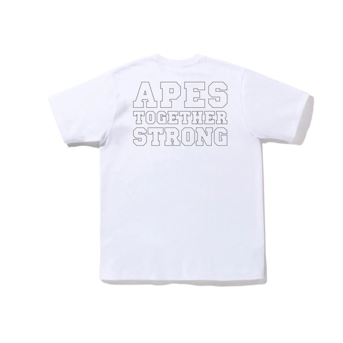 Little Ape Man alphabet Print Short sleeve 3 colors