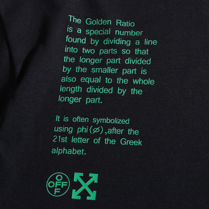 [oversized version]1:1 quality version Green Color Block Arrow logo Short sleeve