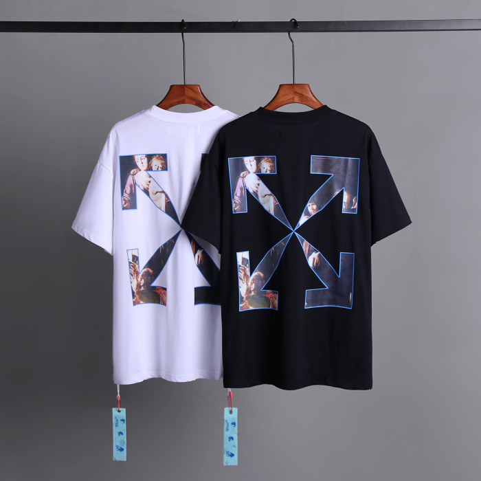 [oversized version]1:1 quality version Religious Oil Painting Madonna Short Sleeve 2 colors
