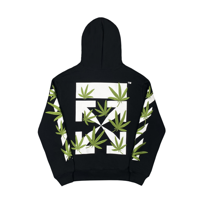 [buy more save more] 1:1 quality version Embroidered leaf arrow hoodie