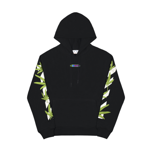 [buy more save more] 1:1 quality version Embroidered leaf arrow hoodie