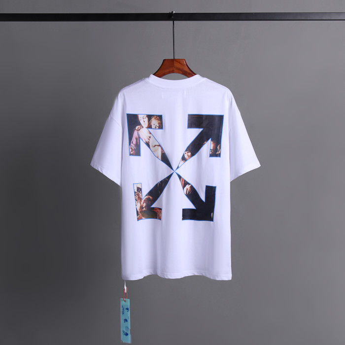 [oversized version]1:1 quality version Religious Oil Painting Madonna Short Sleeve 2 colors