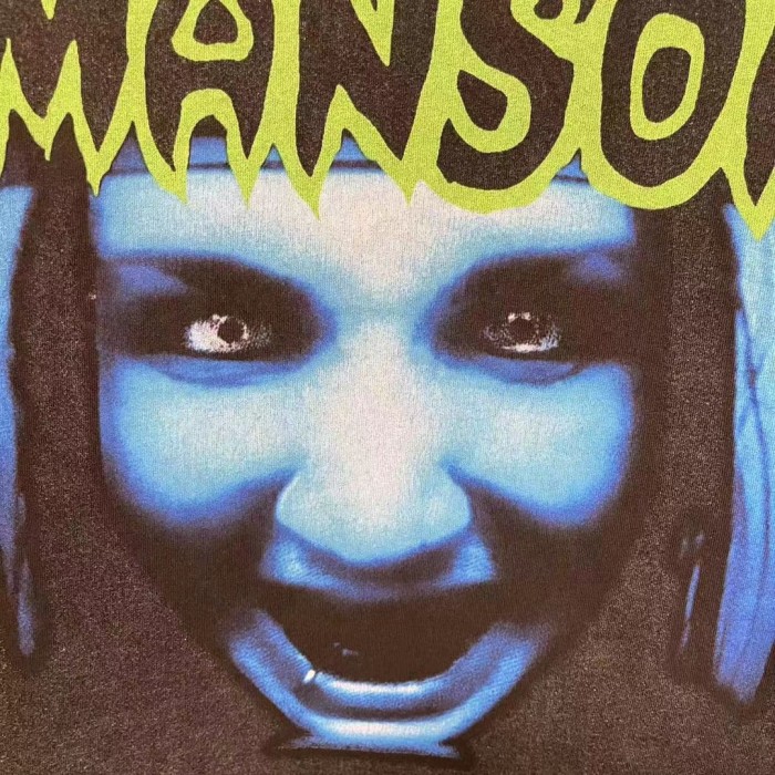 Blue Face Manson Washed Tee