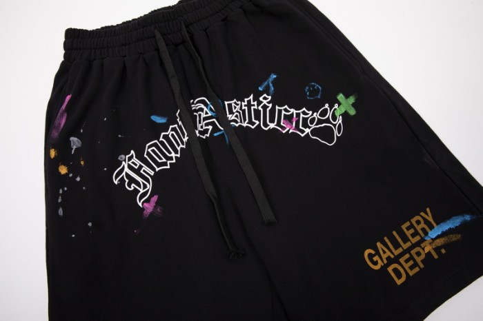 [Buy More Save More]Gothic monogrammed shorts 2 colors