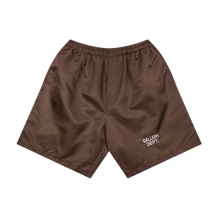 [Buy More Save More] Embroidered nylon shorts with small letters