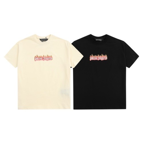 Burning letter  tee 2 colors