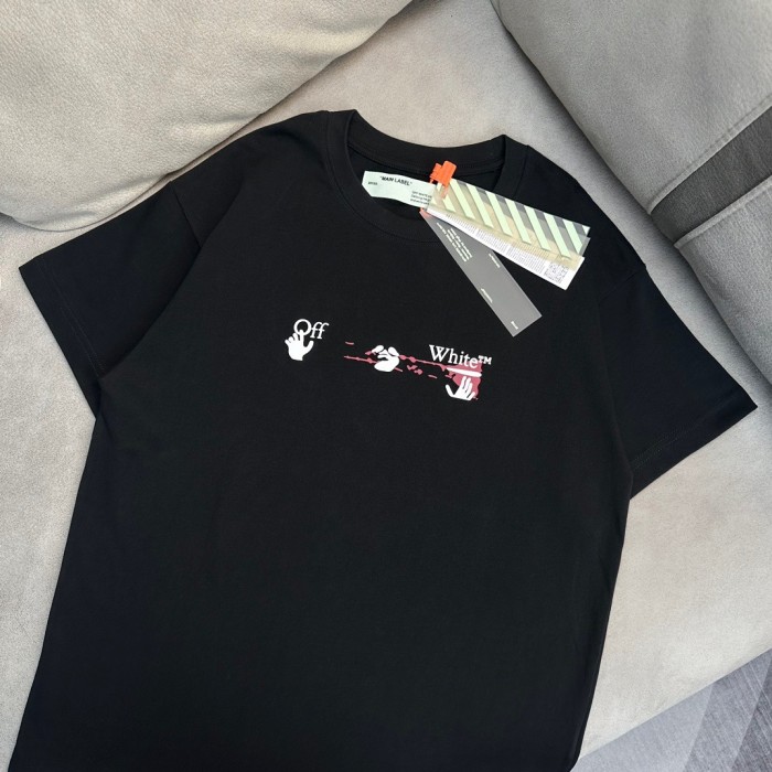 1:1 quality version Red arrow imprinted tee 2 colors