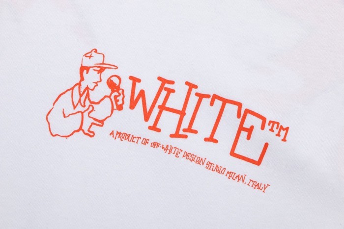 1:1 quality version Sketch Graffiti Character Print tee 2 colors