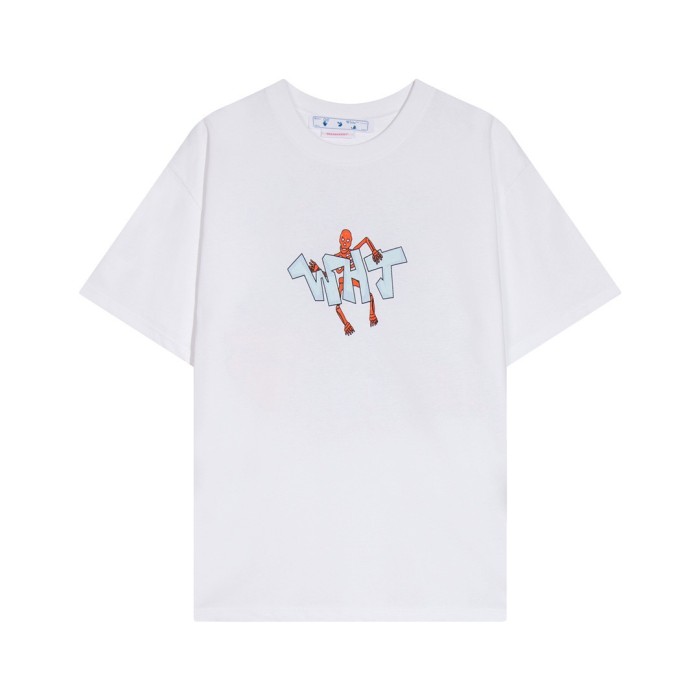 1:1 quality version Graffiti style character print tee 2 colors