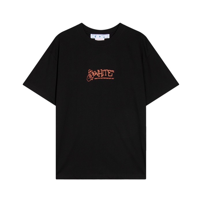1:1 quality version Sketch Graffiti Character Print tee 2 colors