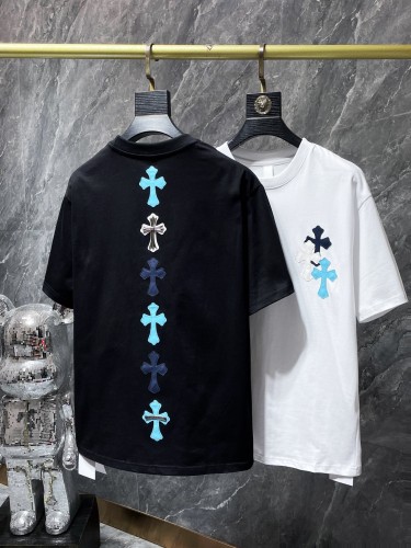 1:1 quality version Vertical row of metal parts of the cross on the back of the tee