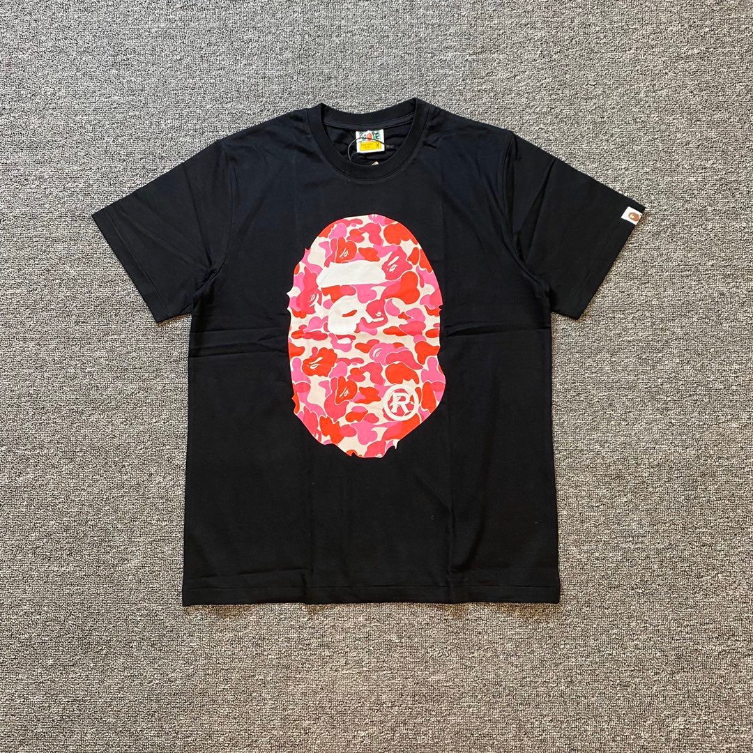 1:1 quality version abc camo ape head logo tee