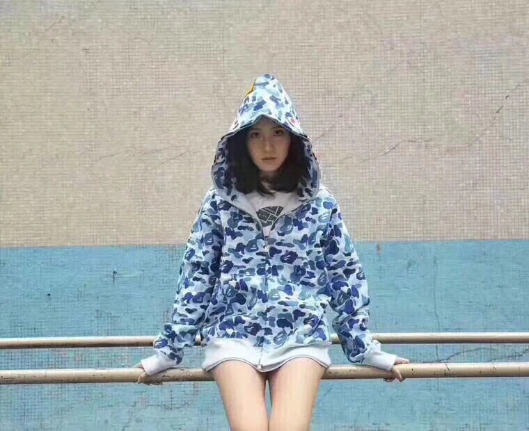 [buy more save more] 1:1 quality version abc camo shark hoodie