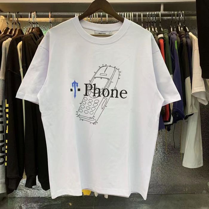 Old fashioned cell phone print tee 2 colors
