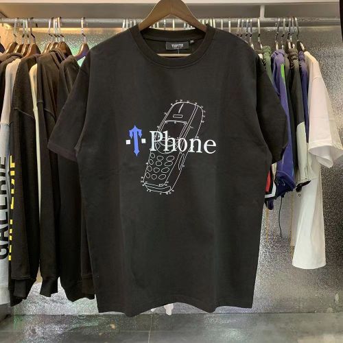 Old fashioned cell phone print tee 2 colors