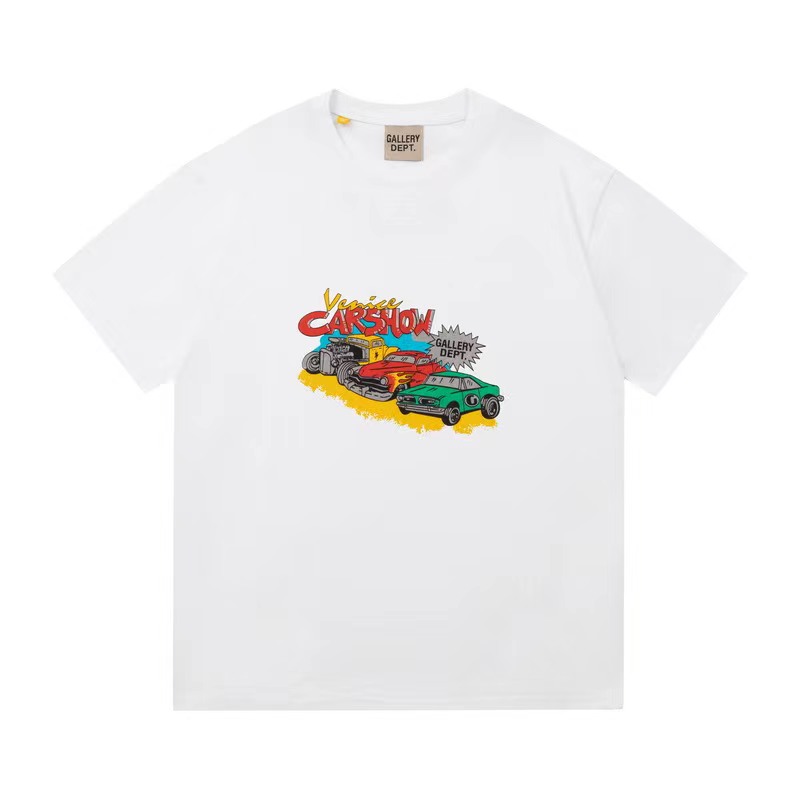 [buy more save more] car show pattern printing tee