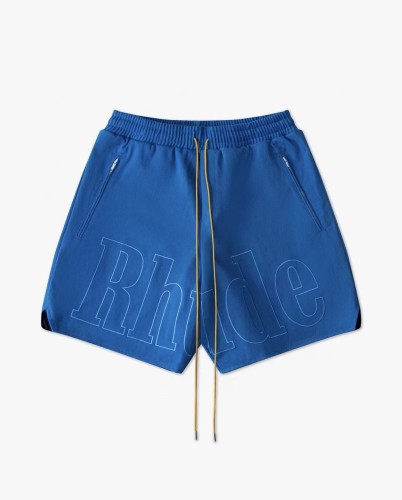 1:1 quality version Summer letter embroidery drawstring shorts 2 colors