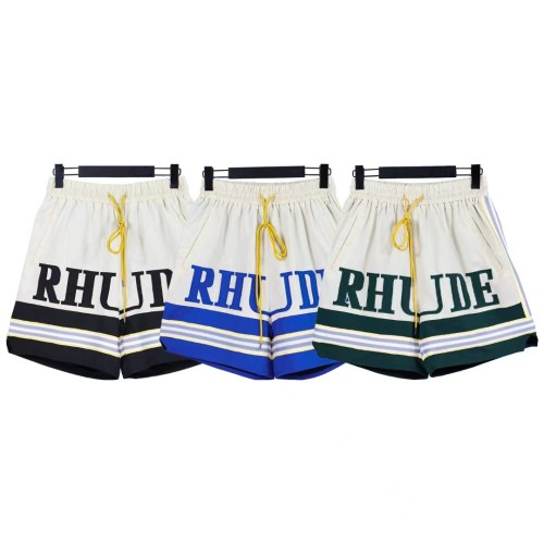 Men's letter embroidered five-point shorts