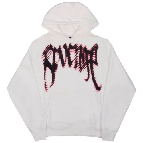 Heavy shadow letter hoodie 2 colors