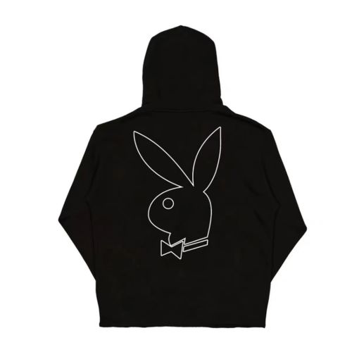 Large logo rabbit hoodie on the back 2 colors