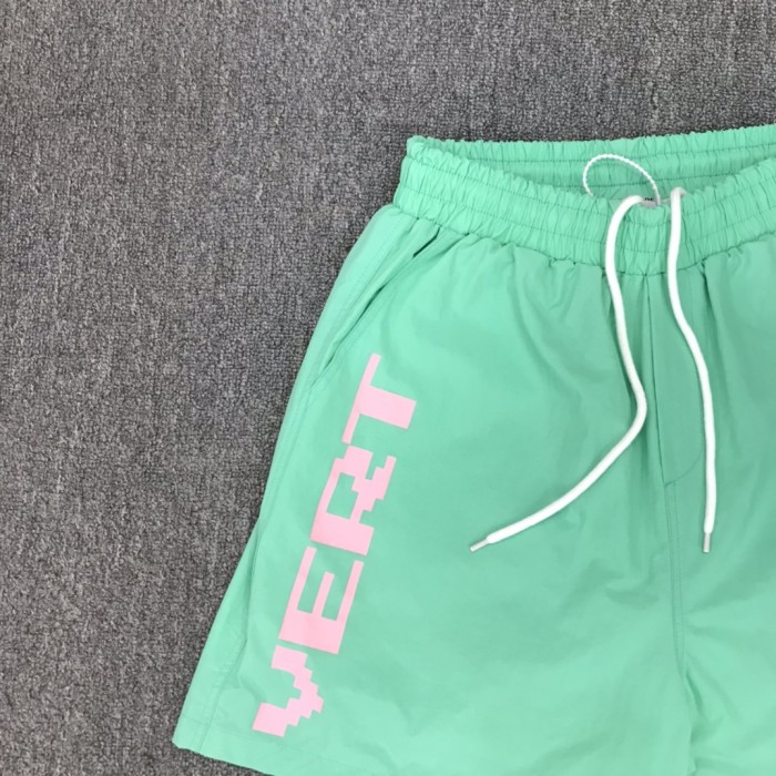 [Buy More Save More]Pixel style letter beach shorts 2 colors