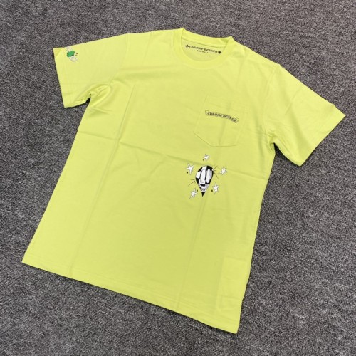 1:1 quality version Green eyes smiley face cartoon graffiti print tee