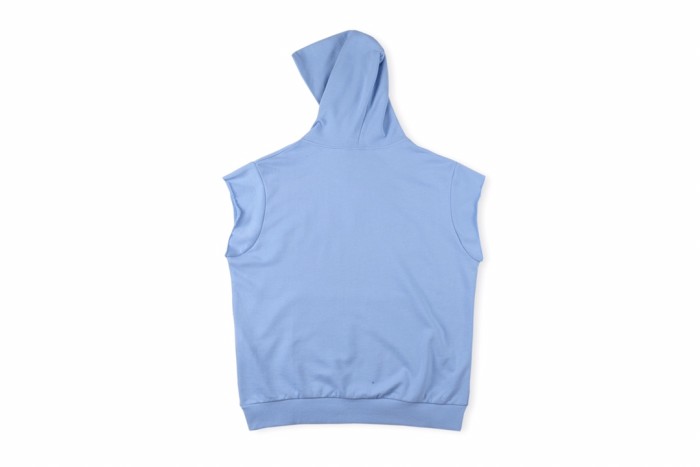 [buy more save more]555 Spider Web Hooded Sleeveless Vest
