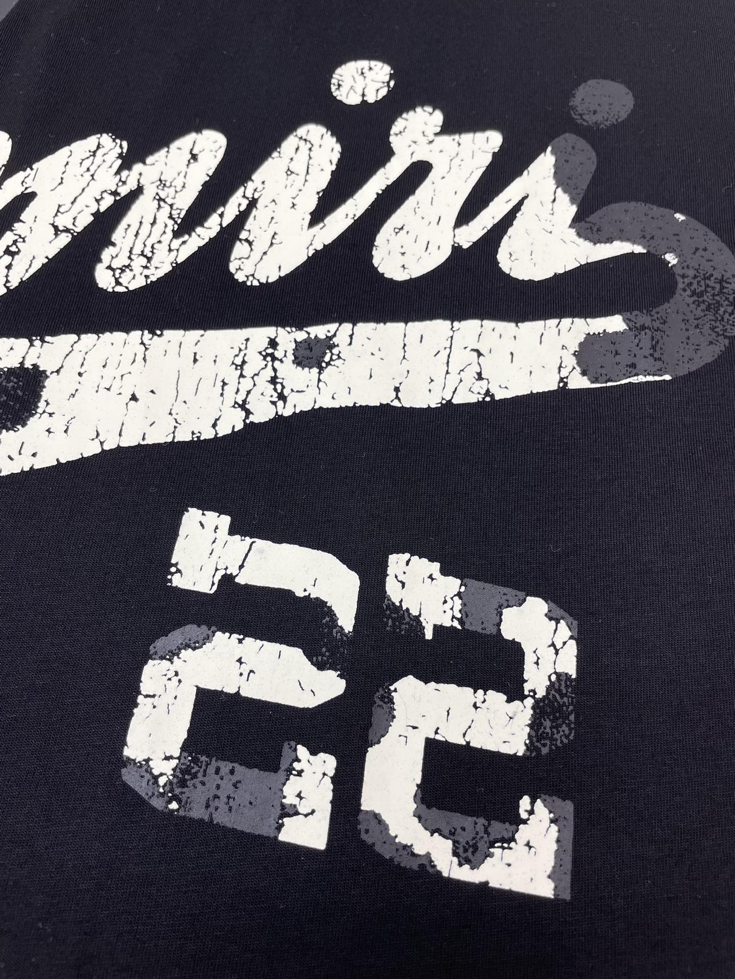 [buy more save more] 1:1 quality version cracked logo 22 printed tee