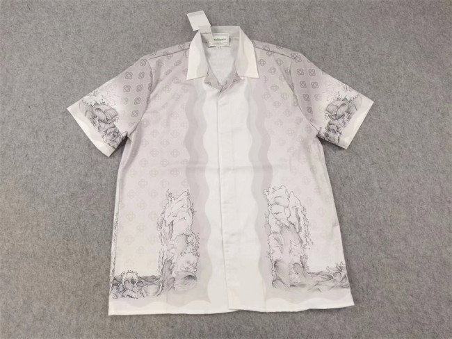 guardian plaster silk short sleeve shirt