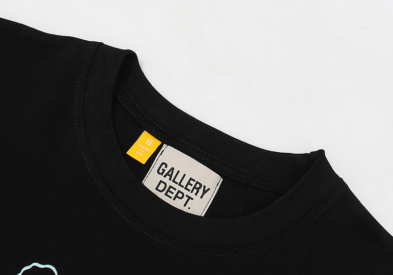 [buy more save more] slogan gesture foil letter print loose round neck tee 2 colors