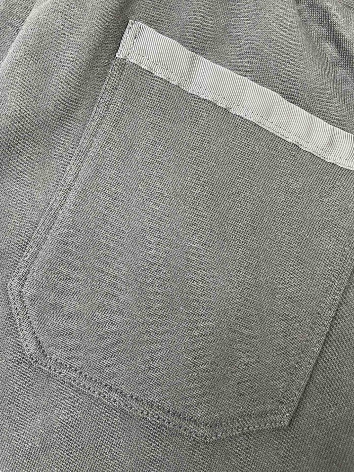 1:1 quality version Sketch horse pocket zipper sweatpants pants