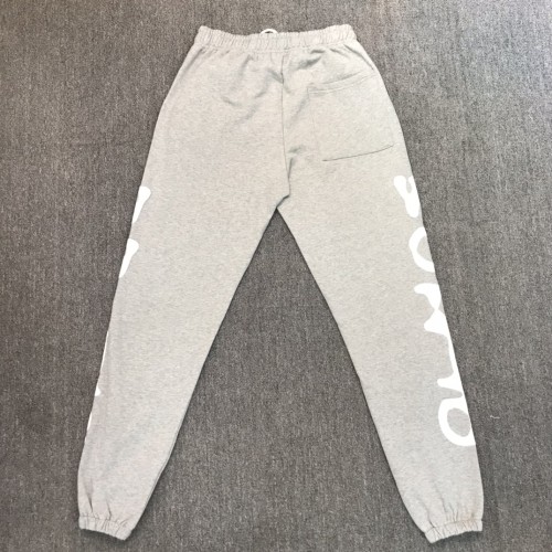 Bright white letters combination of Spider-Man vitality foam printed sweatpants