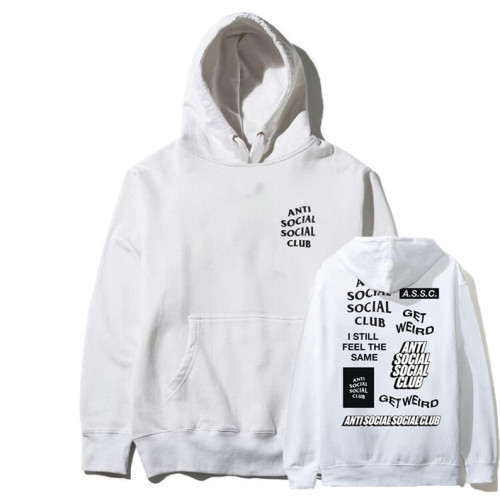 Assc printed letters pop-up couples  hoodie