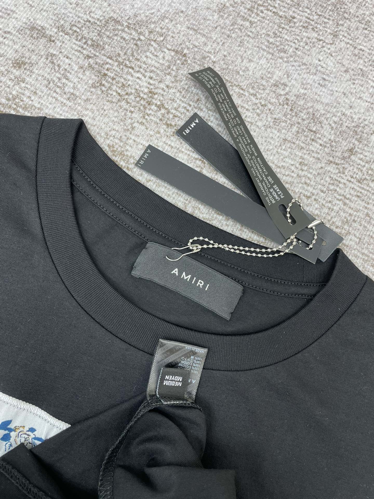 [buy more save more] 1:1 quality version new harbor scenery patch short sleeve tee 2 colors
