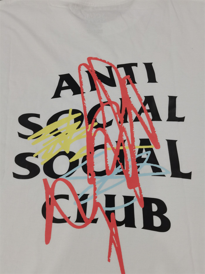 [buy more save more] ASSC graffiti letter print short sleeve tee 2 colors