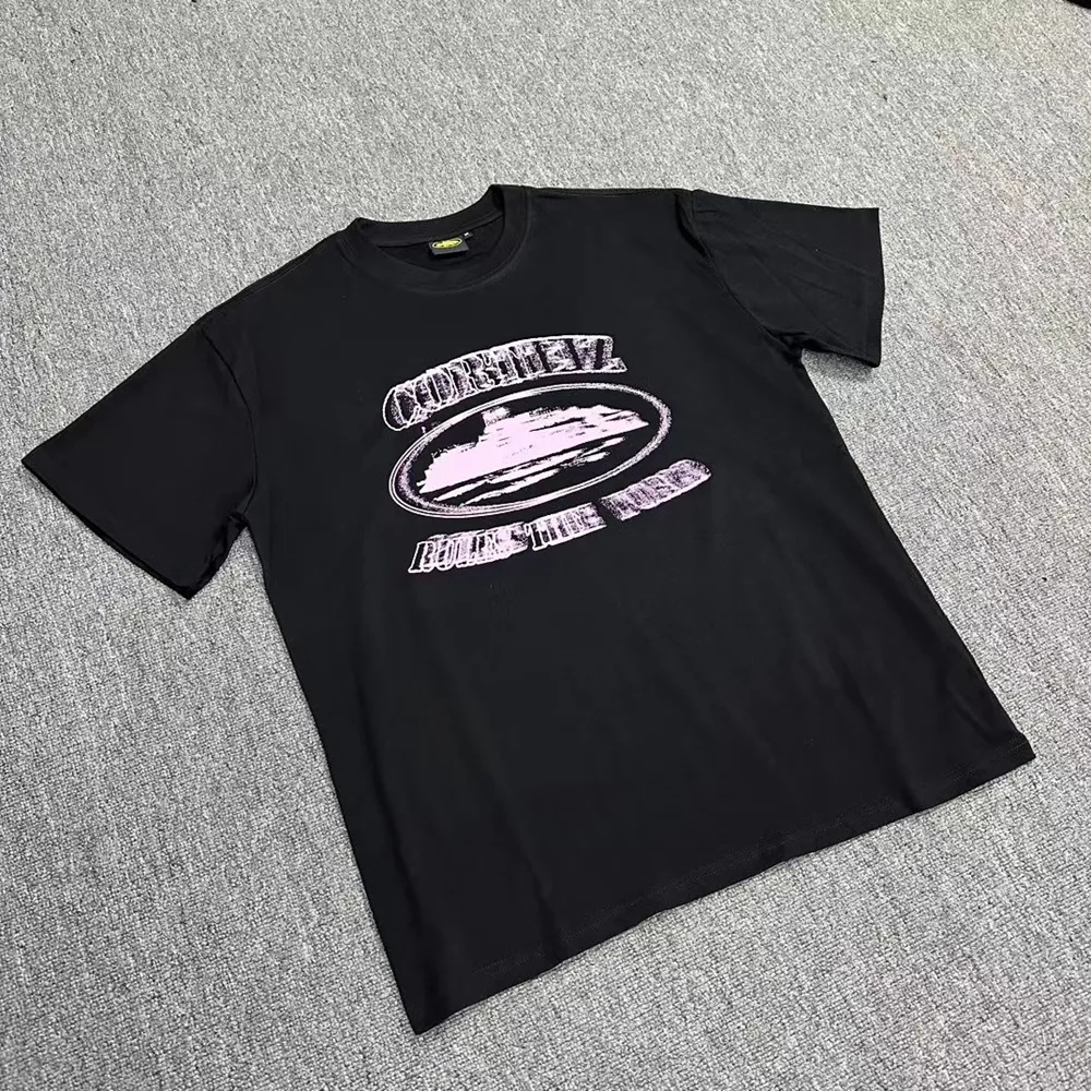 [buy more save more] alcatraz fuzzy print short sleeve tee 4 colors