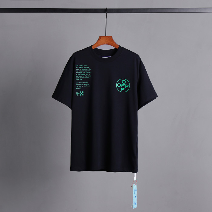 [oversized version]1:1 quality version Fluorescent green environmental protect  tee 2 colors