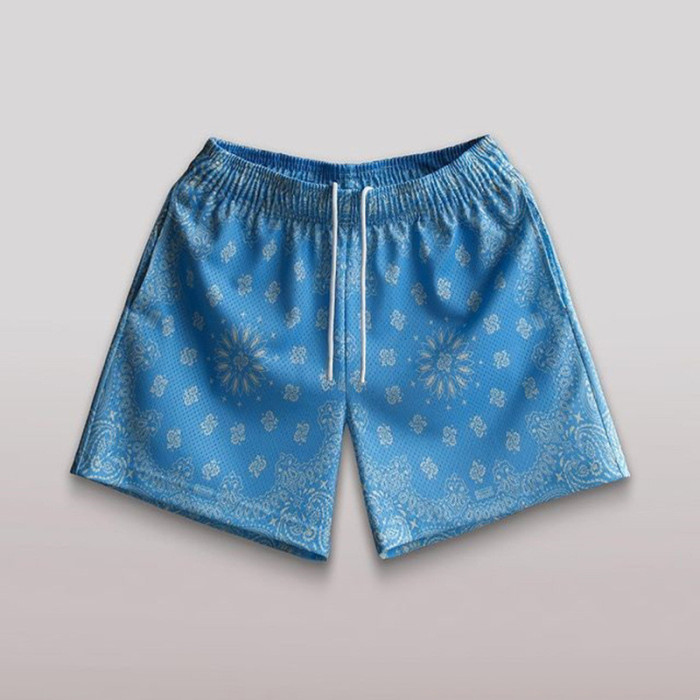 Colorful cashew quick dry print shorts 5 colors
