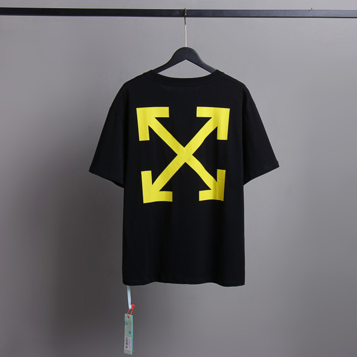 [oversized version]1:1 quality version Front Famous Painting Back Arrow tee