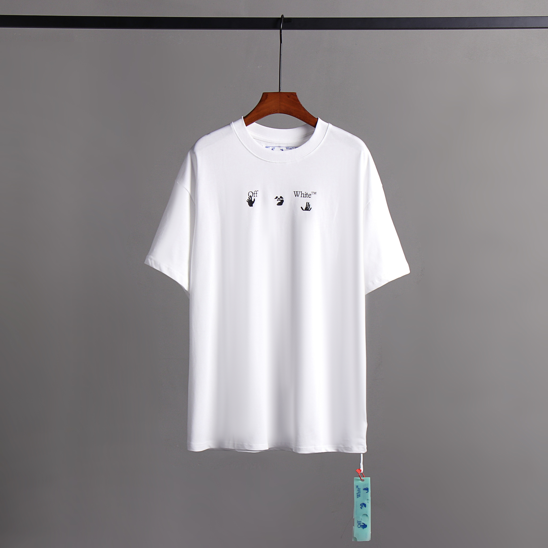 [buy more save more] [oversized version]1:1 quality version blue and gray dissolve gradient tee 3 styles