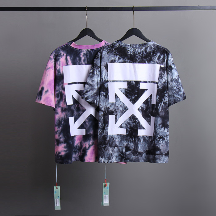 [oversized version]1:1 quality version Fashion Tie-Dye tee 2 colors