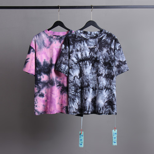 [oversized version]1:1 quality version Fashion Tie-Dye tee 2 colors