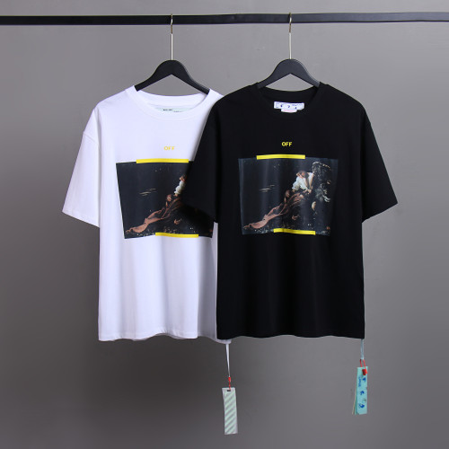 [oversized version]1:1 quality version Religious Vintage Oil Painting Print tee