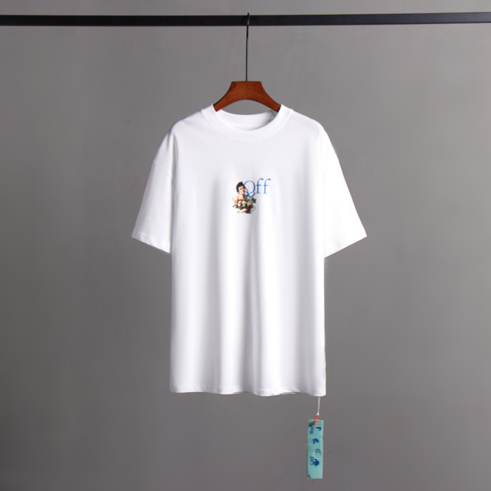 [oversized version]1:1 quality version Boys and Fruit Basket Print tee 2 colors