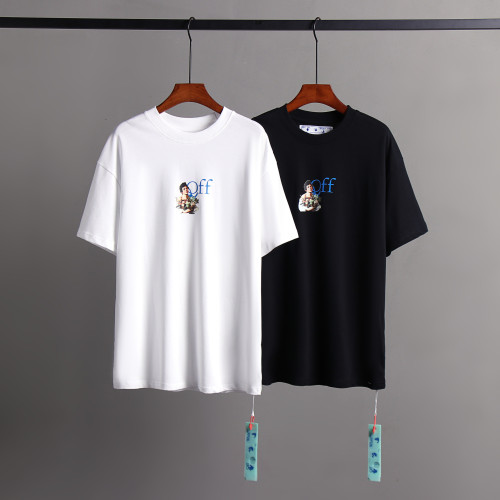 [oversized version]1:1 quality version Boys and Fruit Basket Print tee 2 colors