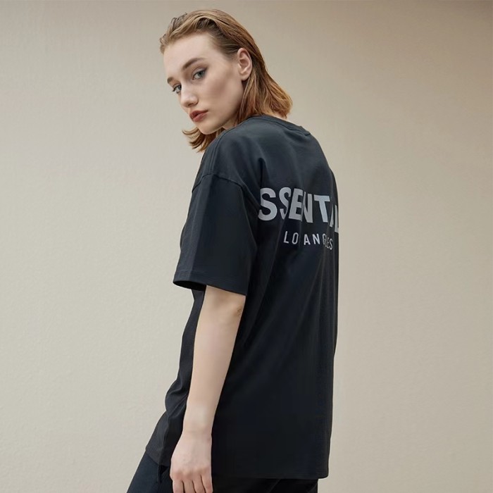 1:1 quality version 3M Reflective Letter Short Sleeve tee 2 colors