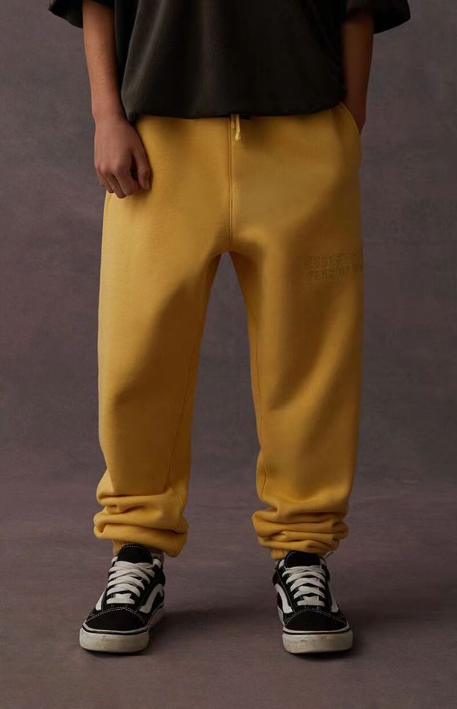 1:1 quality version 3-D Silicone Drawstring Sweatpants 6 colors