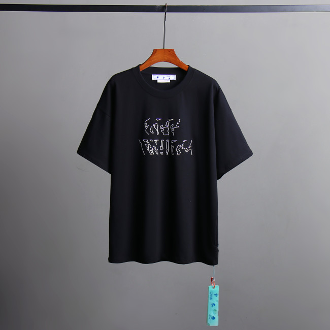 [oversized version]1:1 quality version Blue Arrows on the Back tee