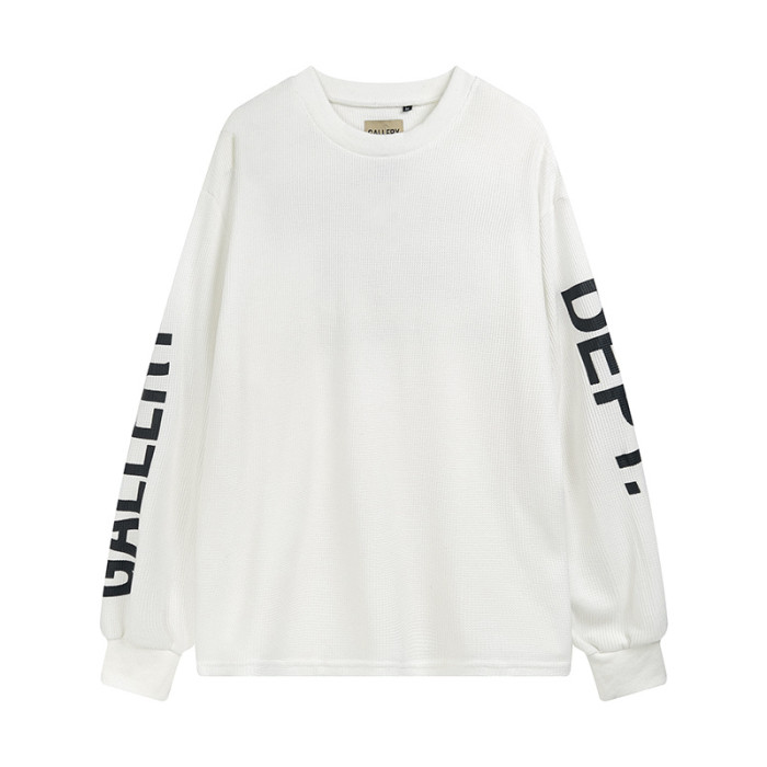Two Color Capital Letter Long Sleeve tee 2 colors